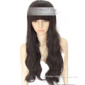 LONG black wave Kanekalon cosplay hair wig WA158